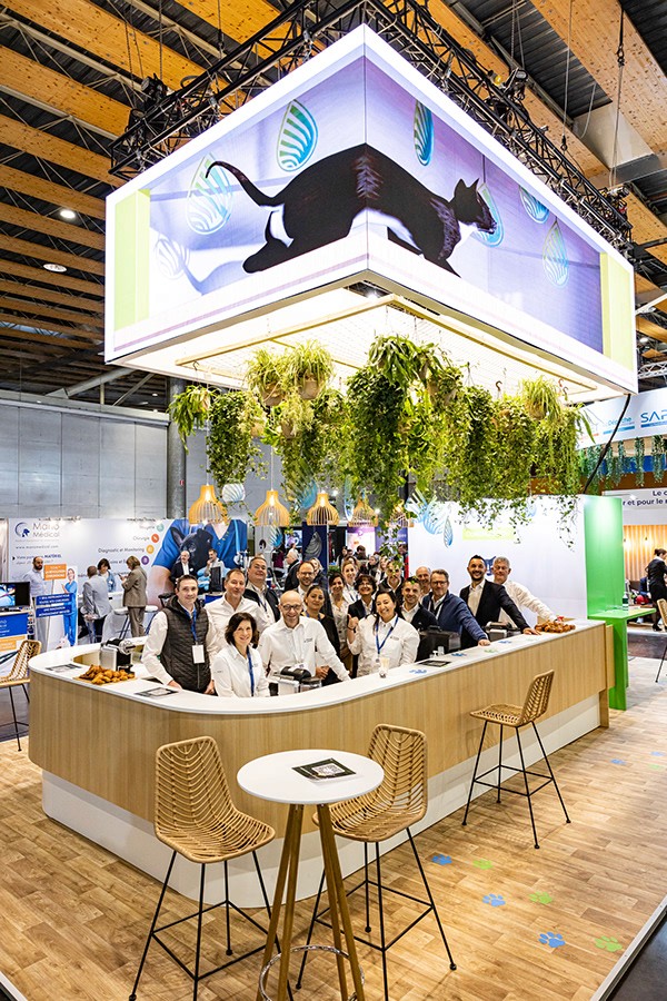 Stand Boehringer AFVAC par Expace