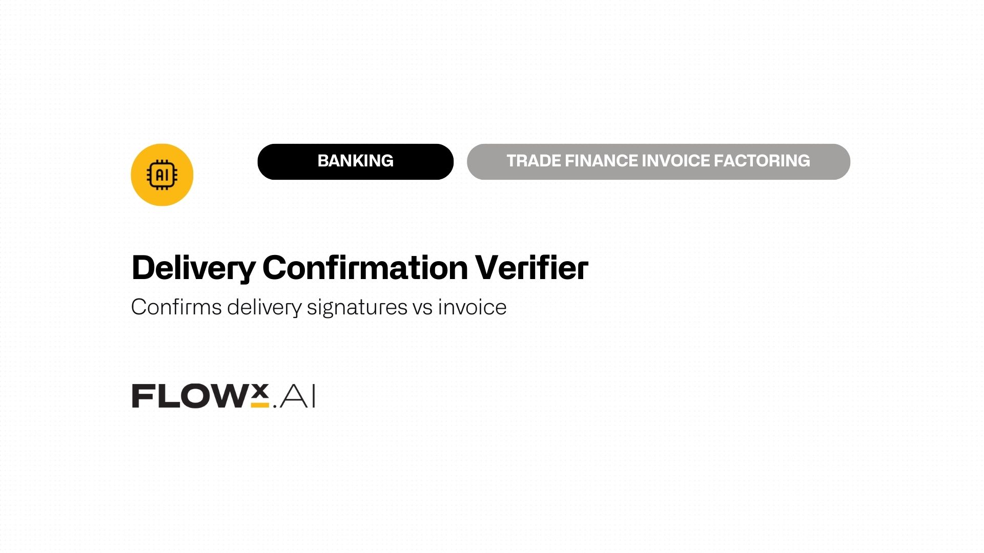 Delivery Confirmation Verifier
