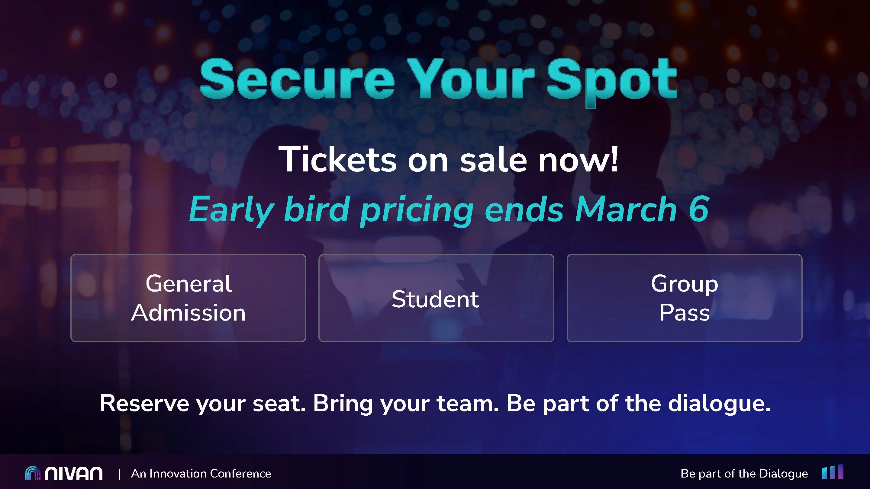 8 variations of nivan logos that includes stacked, horizontal, color, and reverse logos