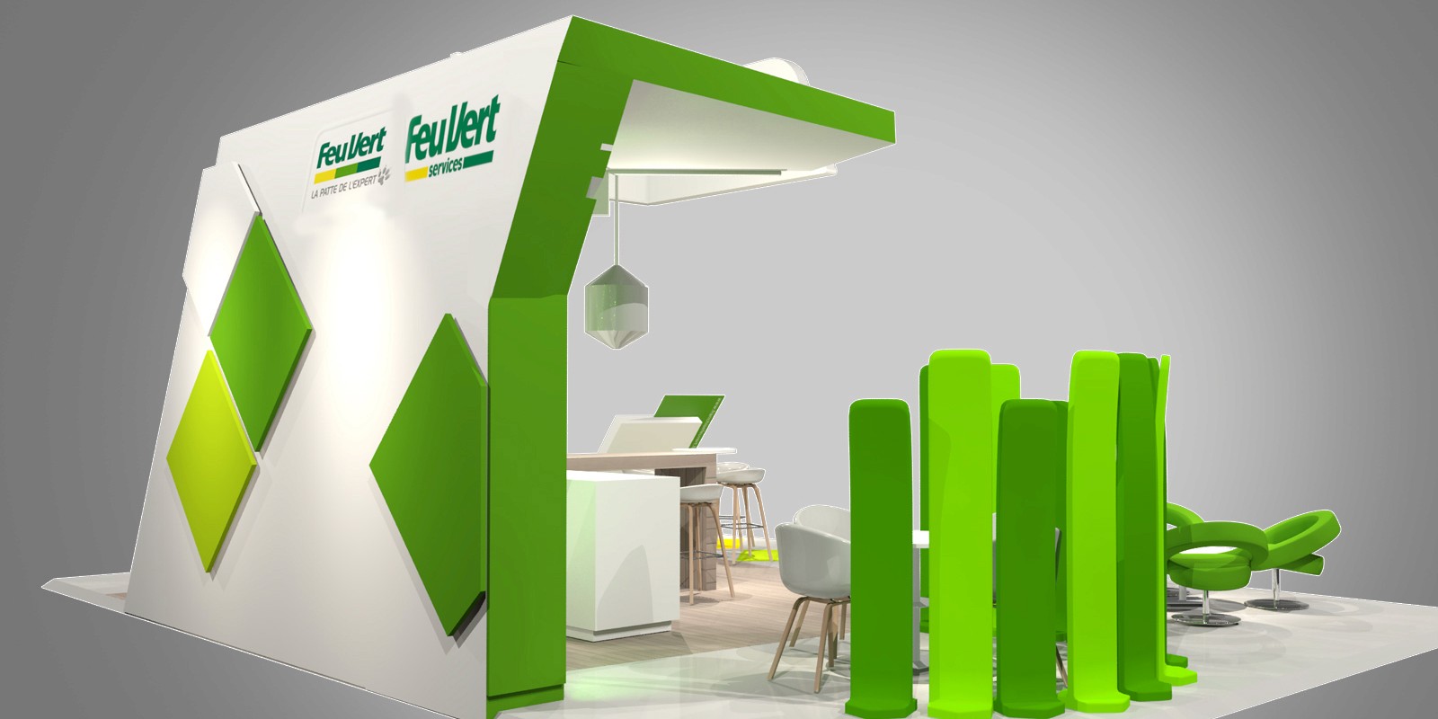 Stand Green Light by Expace