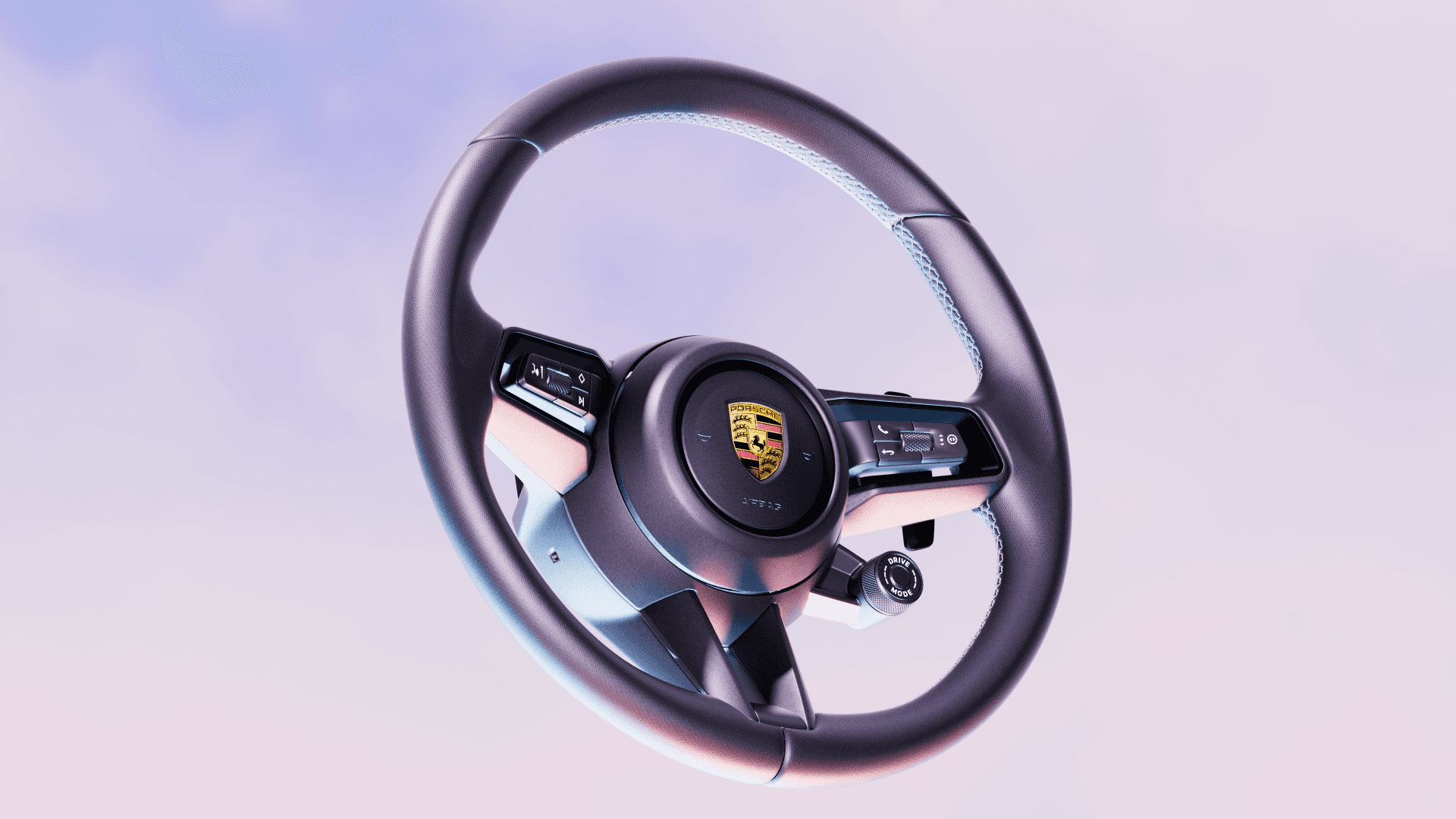 A black female model