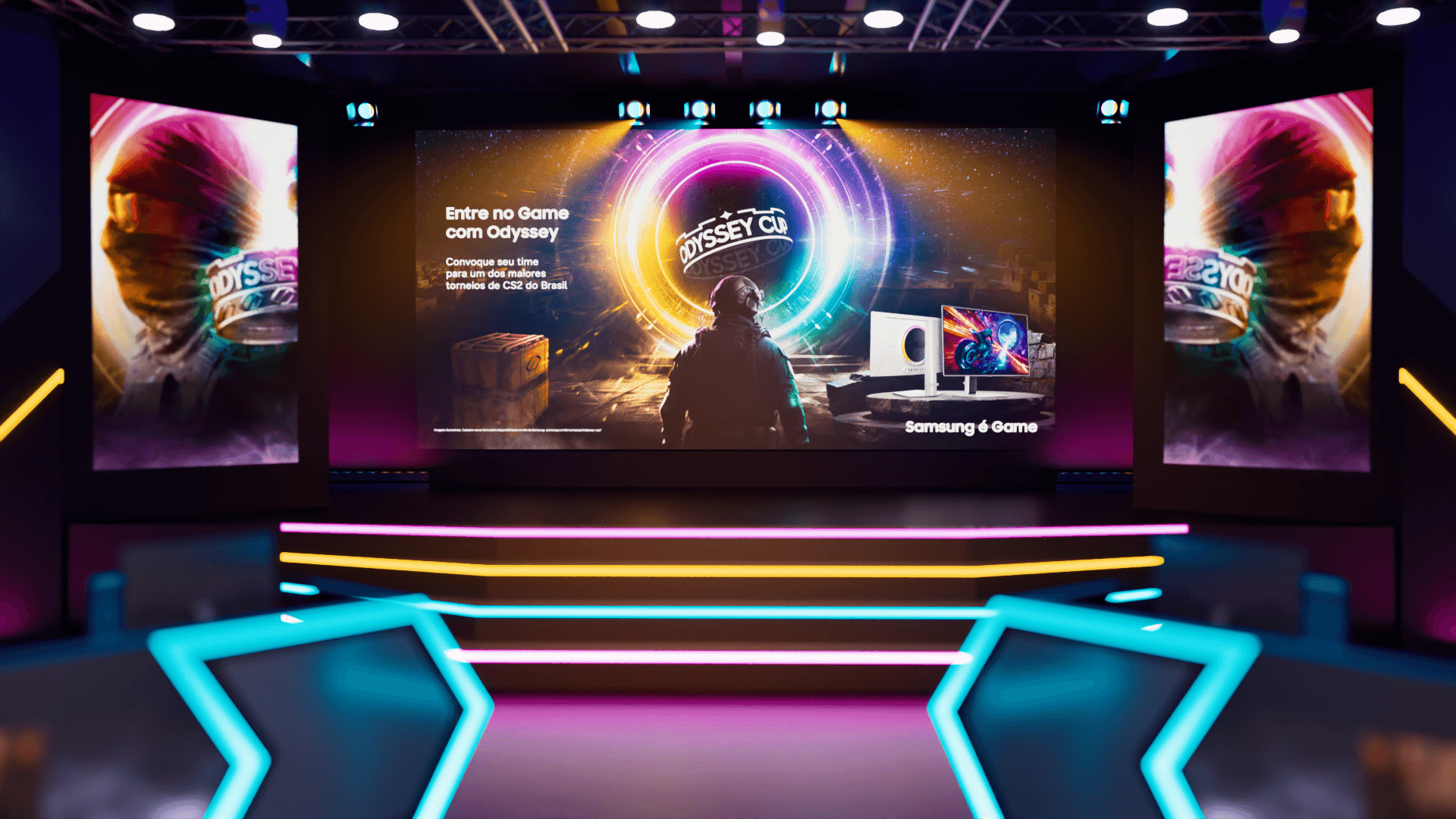 Stage view for Odyssey Cup