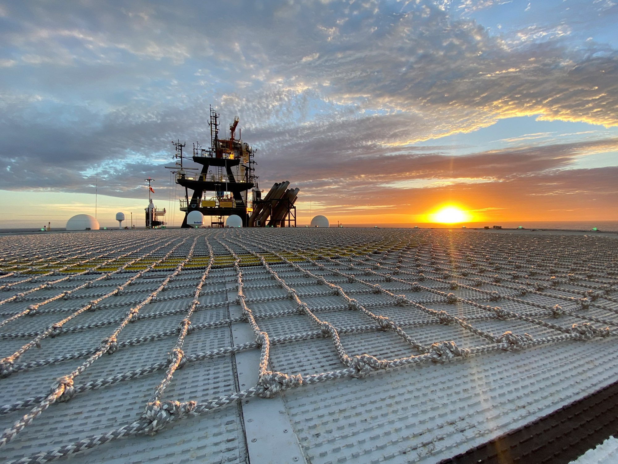 Photography of a helipad