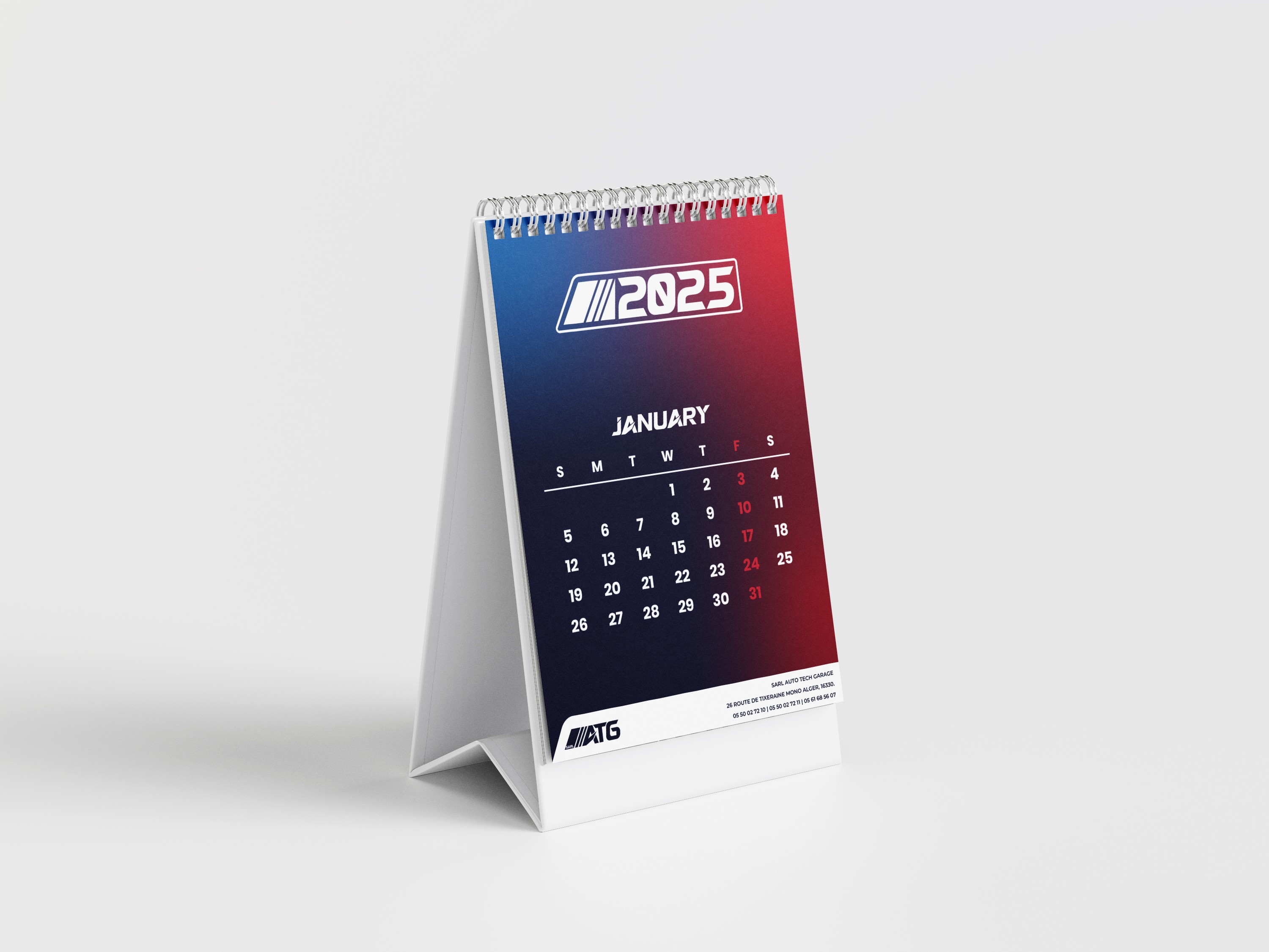Example work of branding design