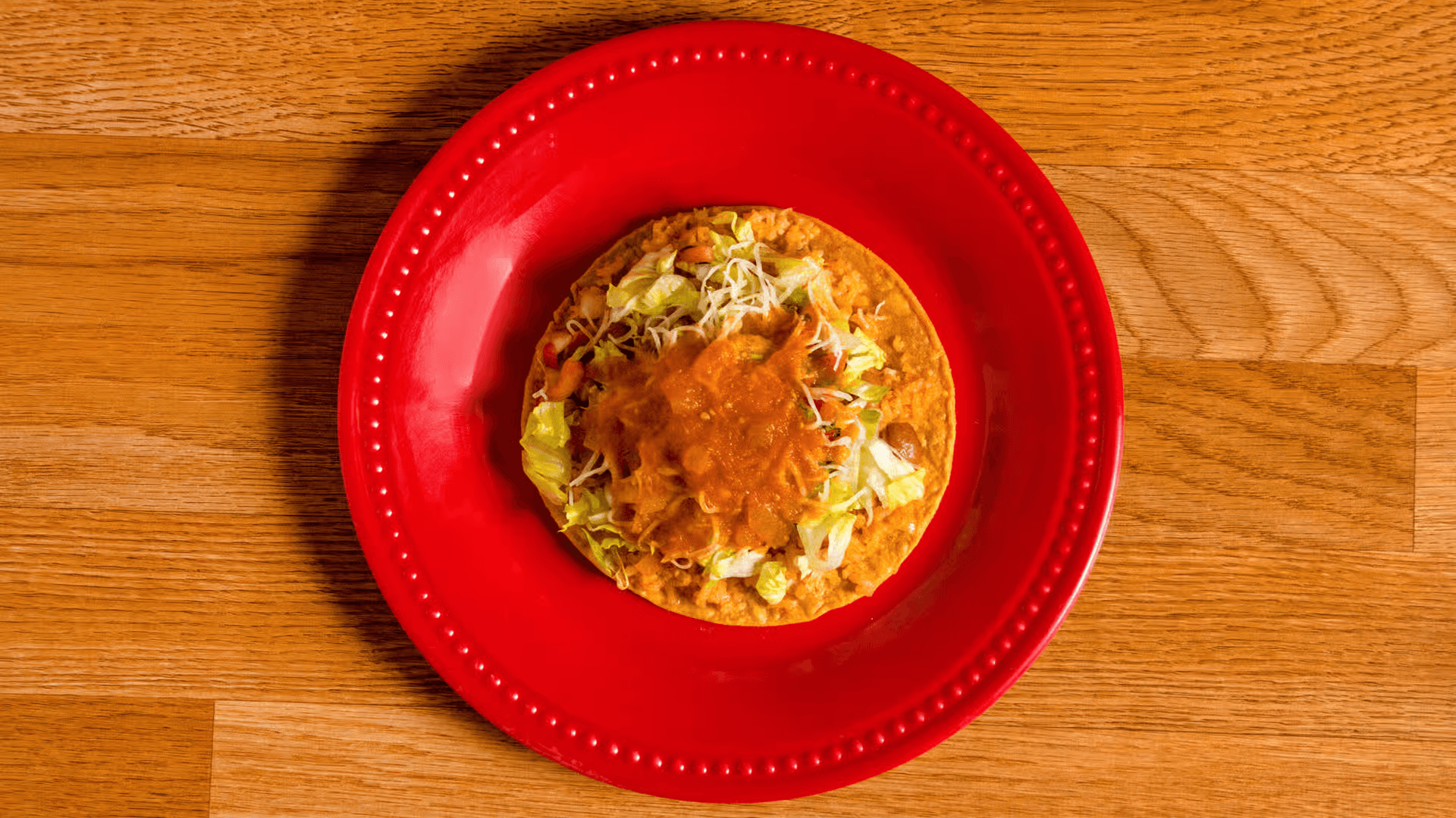 Tostada Regular - Veggie