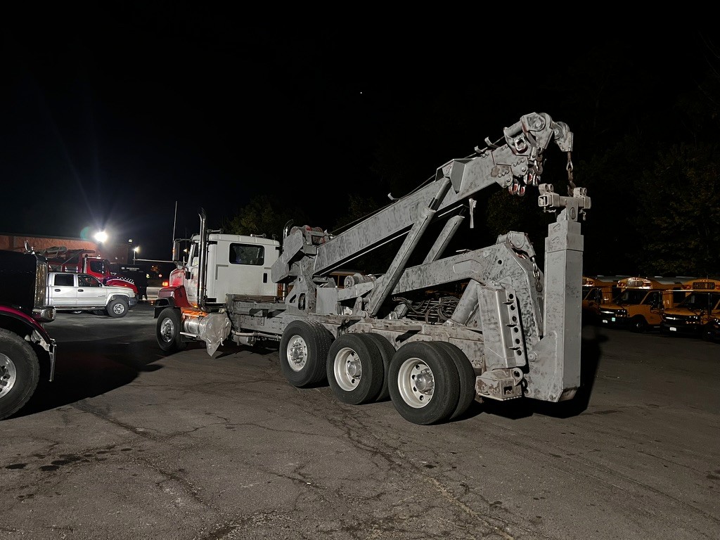 Truck & equipment sandblasting by Rochester Sandblasting