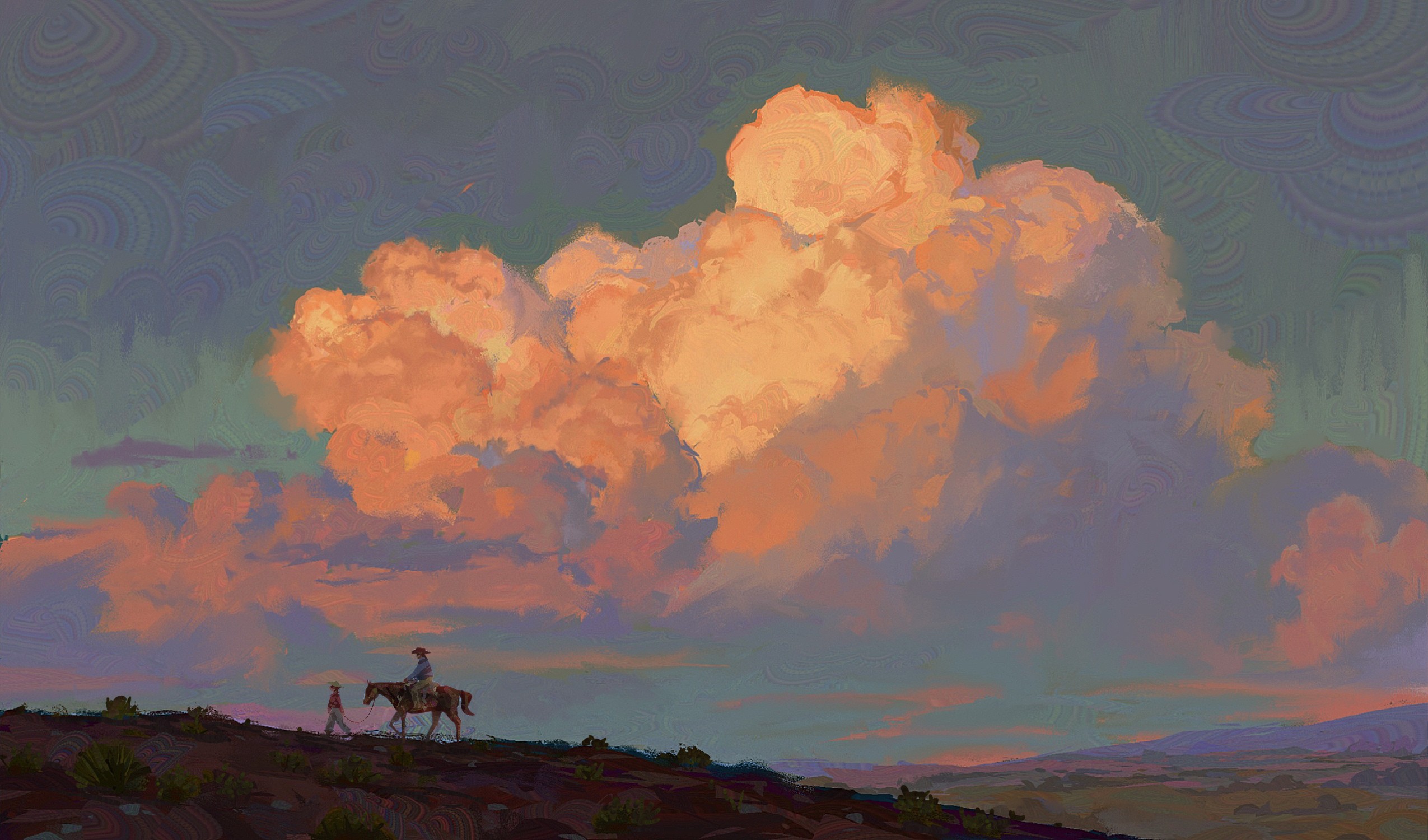 sunset clouds