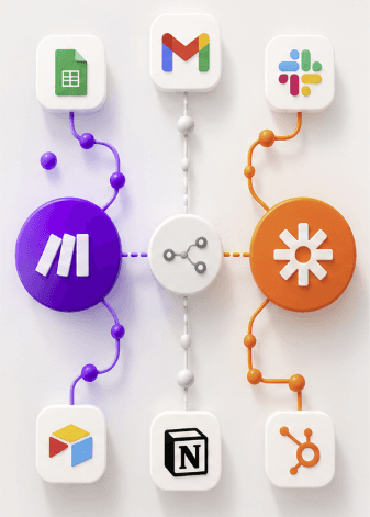 Make vs Zapier vs n8n