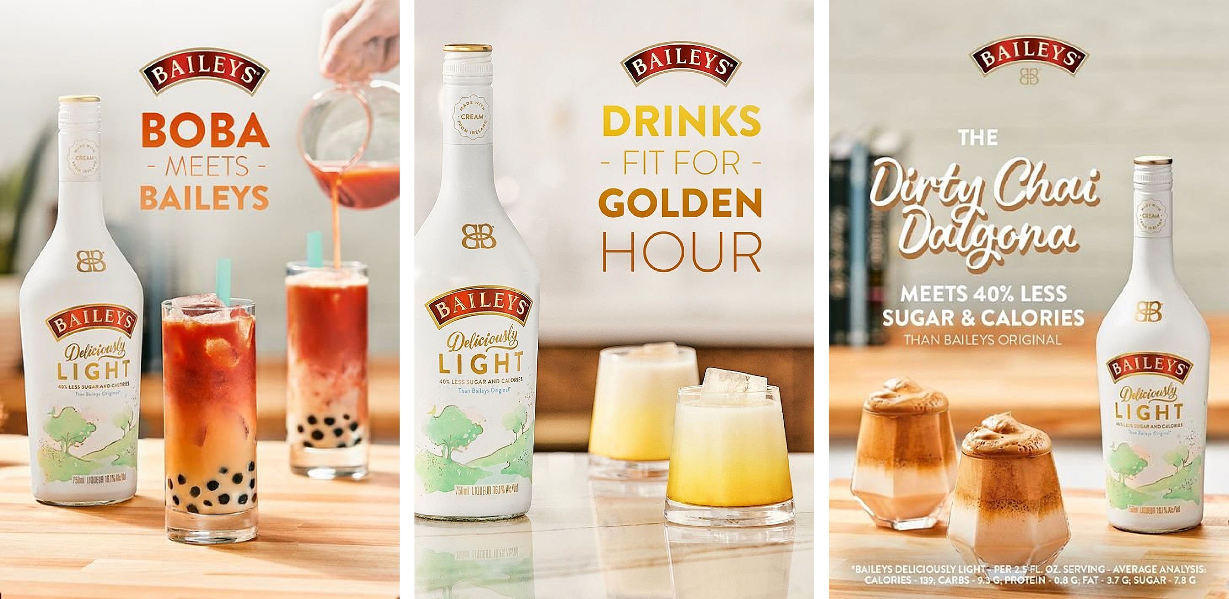 Bailey's Deliciously Light Launch