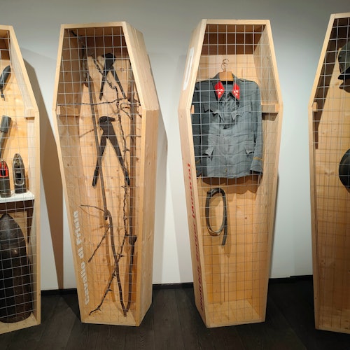 Ruangan "Alfabet dari Perang Besar. 26 huruf yang tak boleh dilupakan"