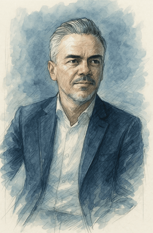 Close-up portrait of a person