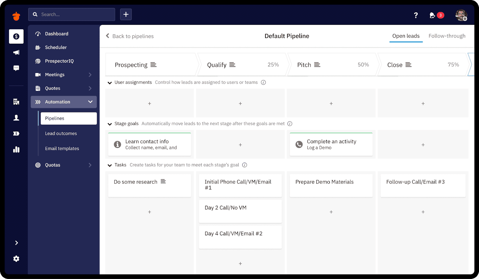 Nutshell Dashboard