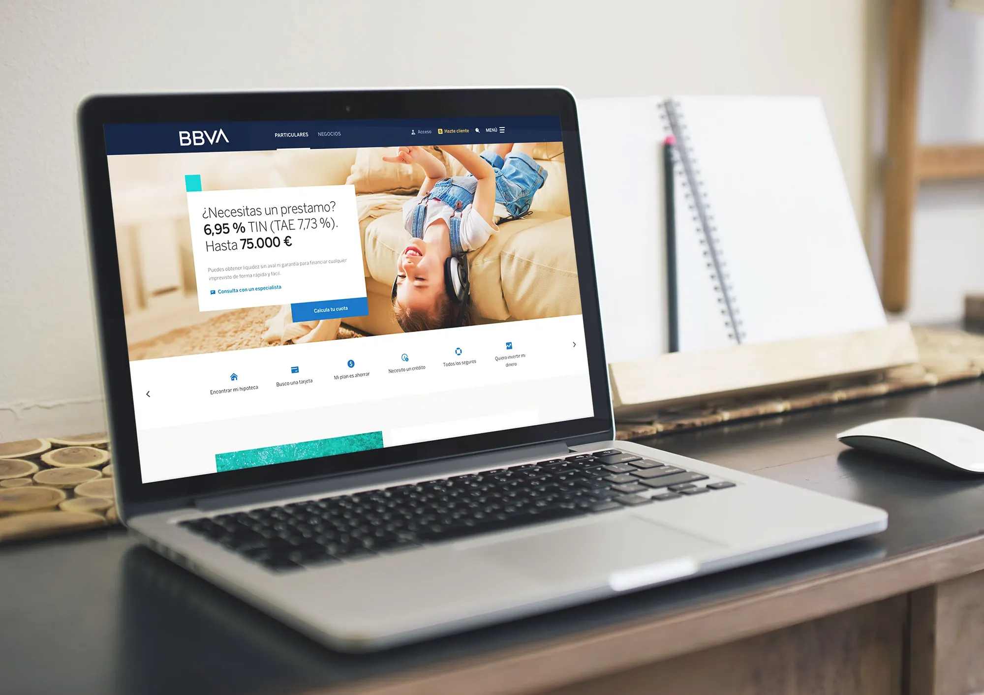 BBVA rebrand website Banking MOC85