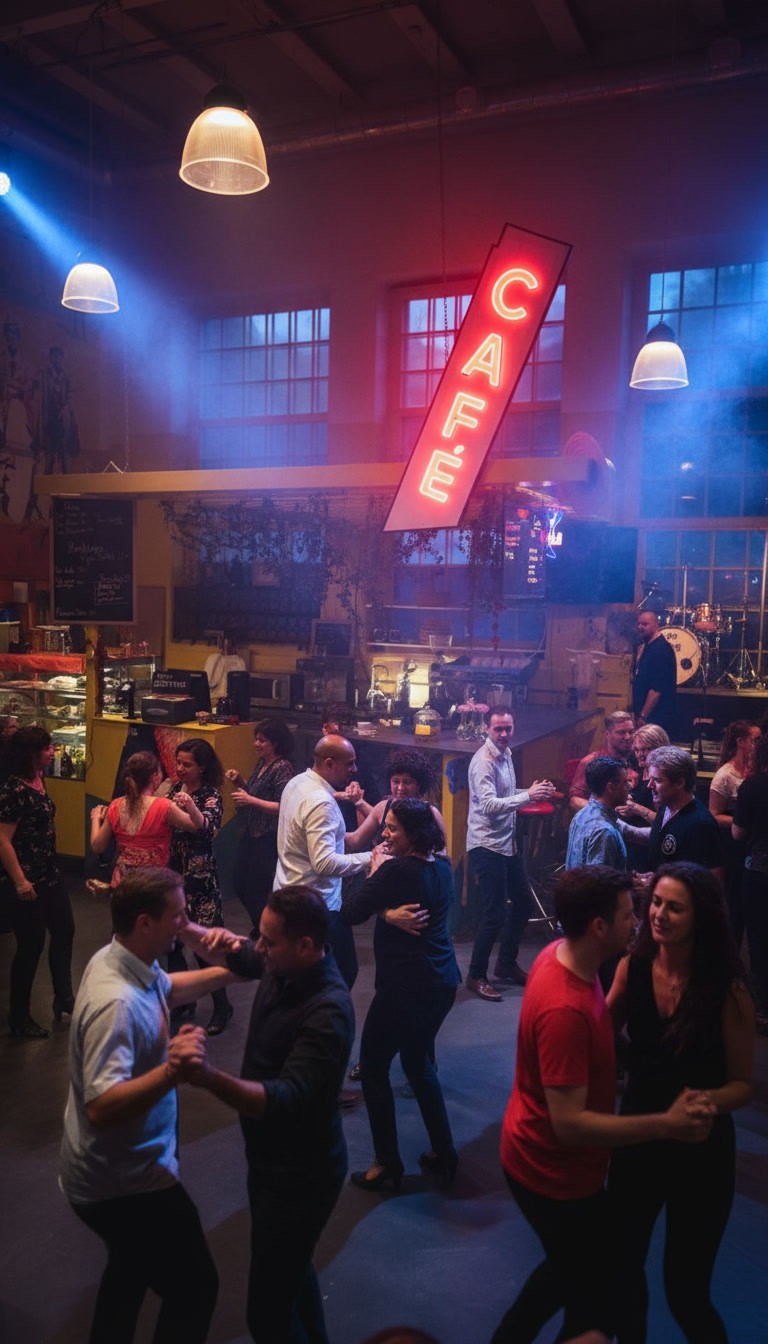 a bowl of stew on a wooden table