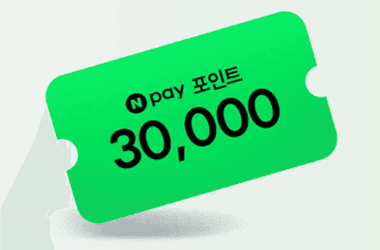 스카이라이프 안심 인터넷 셀프 가입 시 결합 상품 기준 최대 30,000원의 네이버페이 포인트를 증정하는 가입 혜택을 시각적으로 안내하는 이미지입니다. 개인정보 유출 방지 인터넷을 신청하고 받을 수 있는 구체적인 보상을 보여주는 자료입니다.