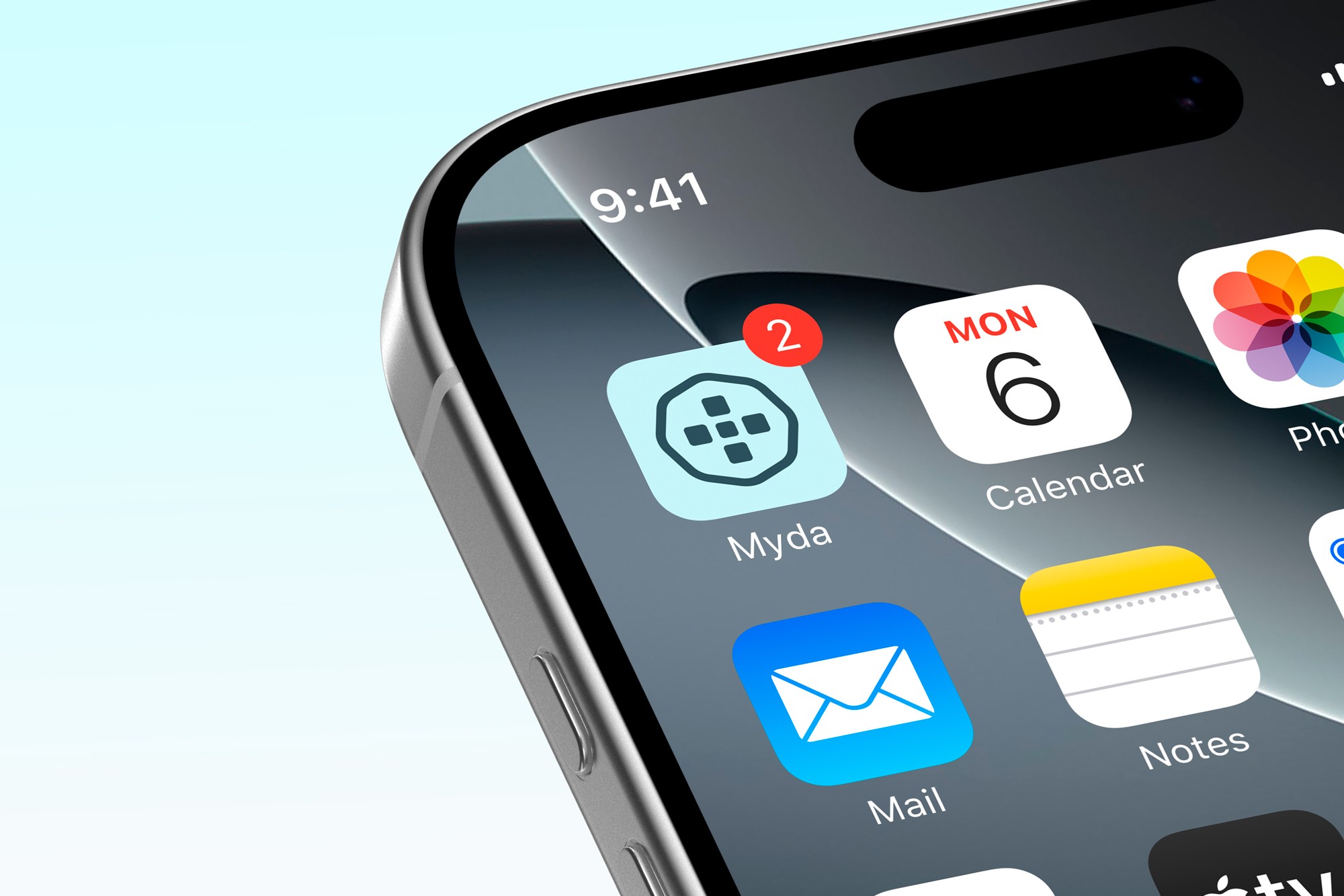 Banner presentation for advocacy company