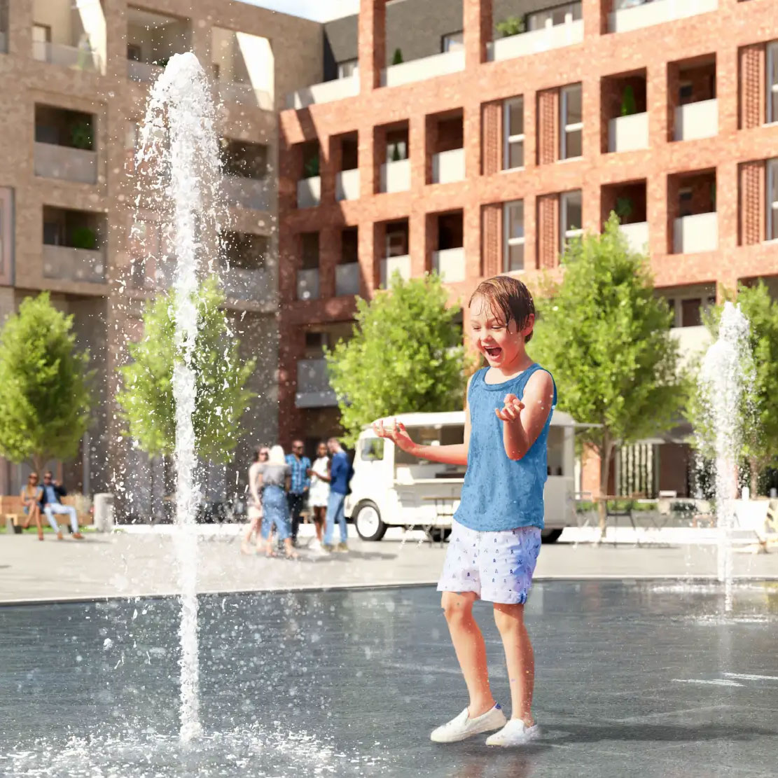 Abstract digital glitch effect with pixelated distortion and light streaks