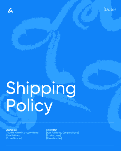 Shipping Policy