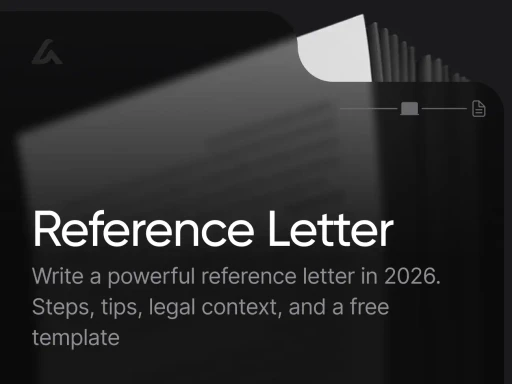 Reference Letter (Recommendation)