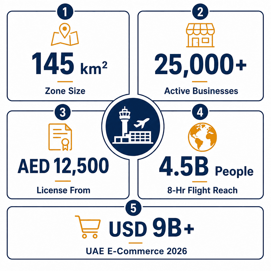 Infographic: Warehouse Dubai South: Guide to Industrial & Storage Space