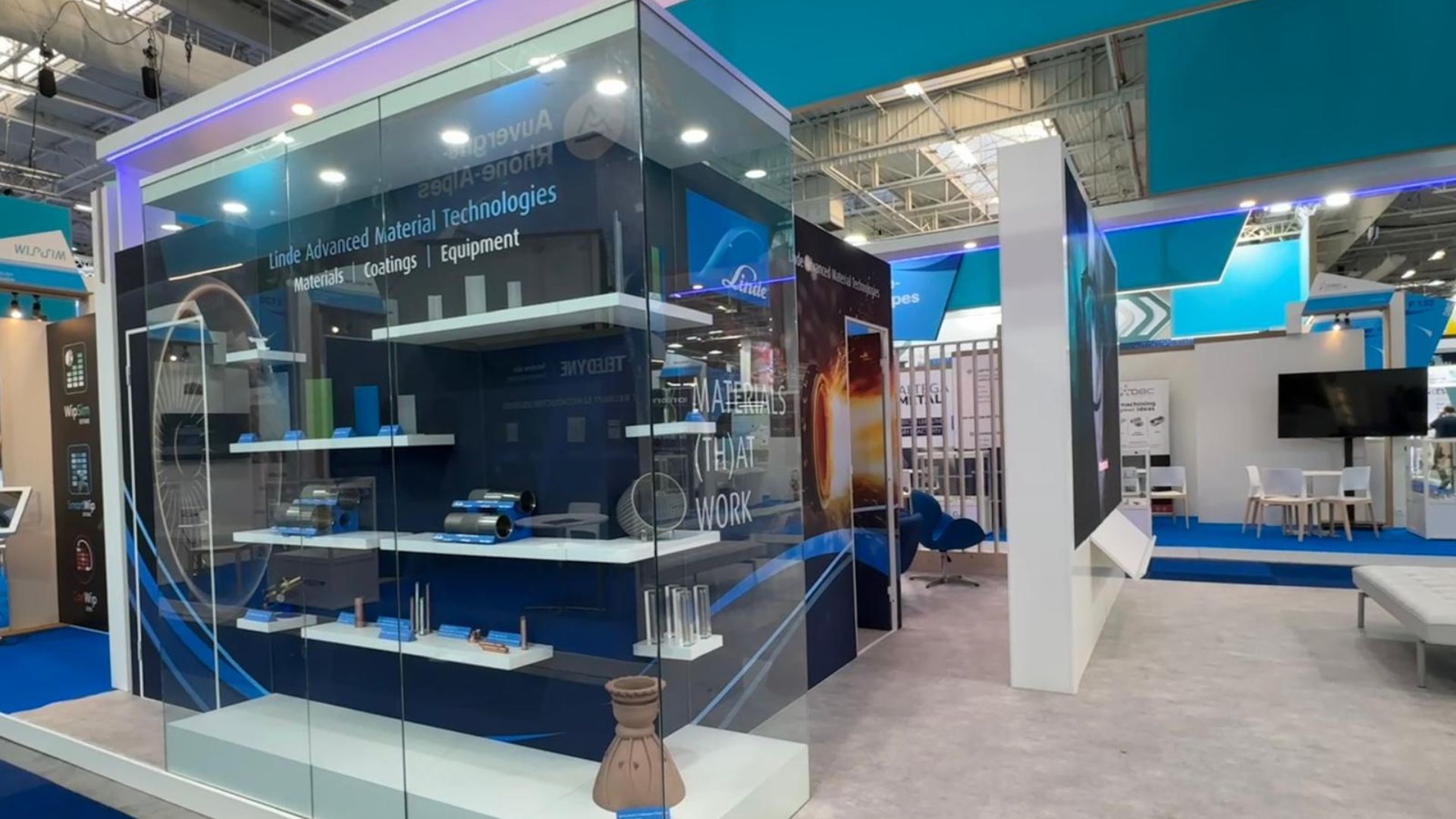 Stand Linde SIAE par Expace