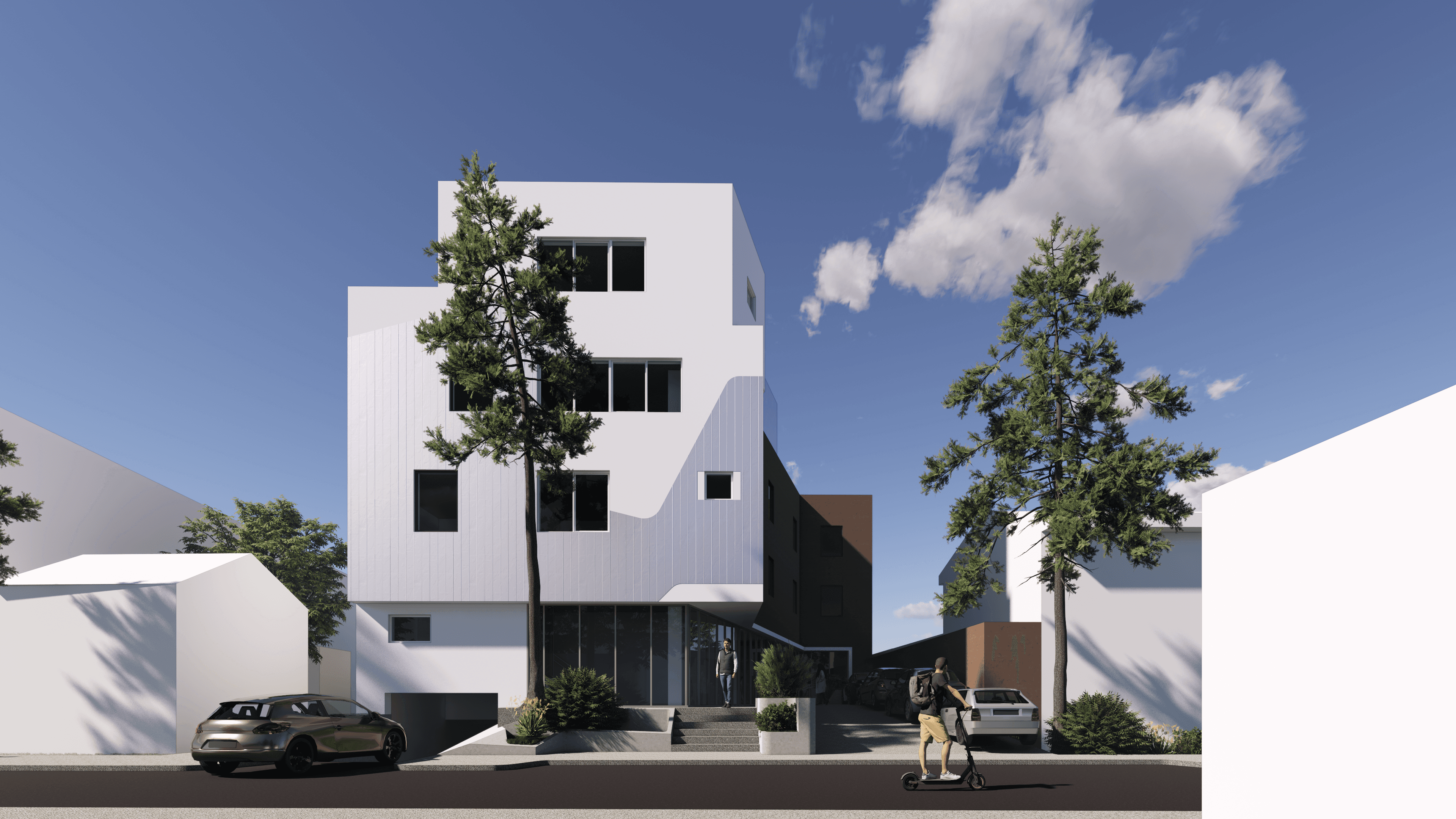 Архитектурный рендер клиники проктологии Big Star Project