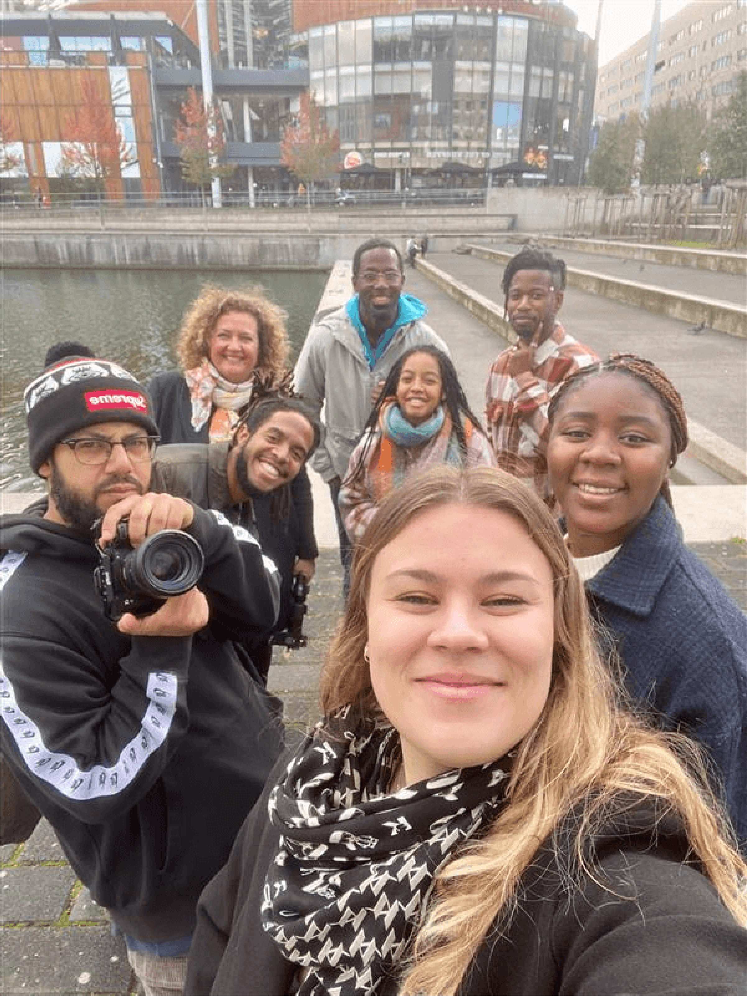 Photo du tournage de la vidéo