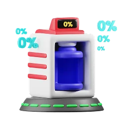 3D Full Charged Battery Icon