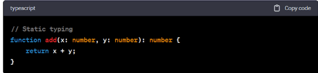 Static Typing