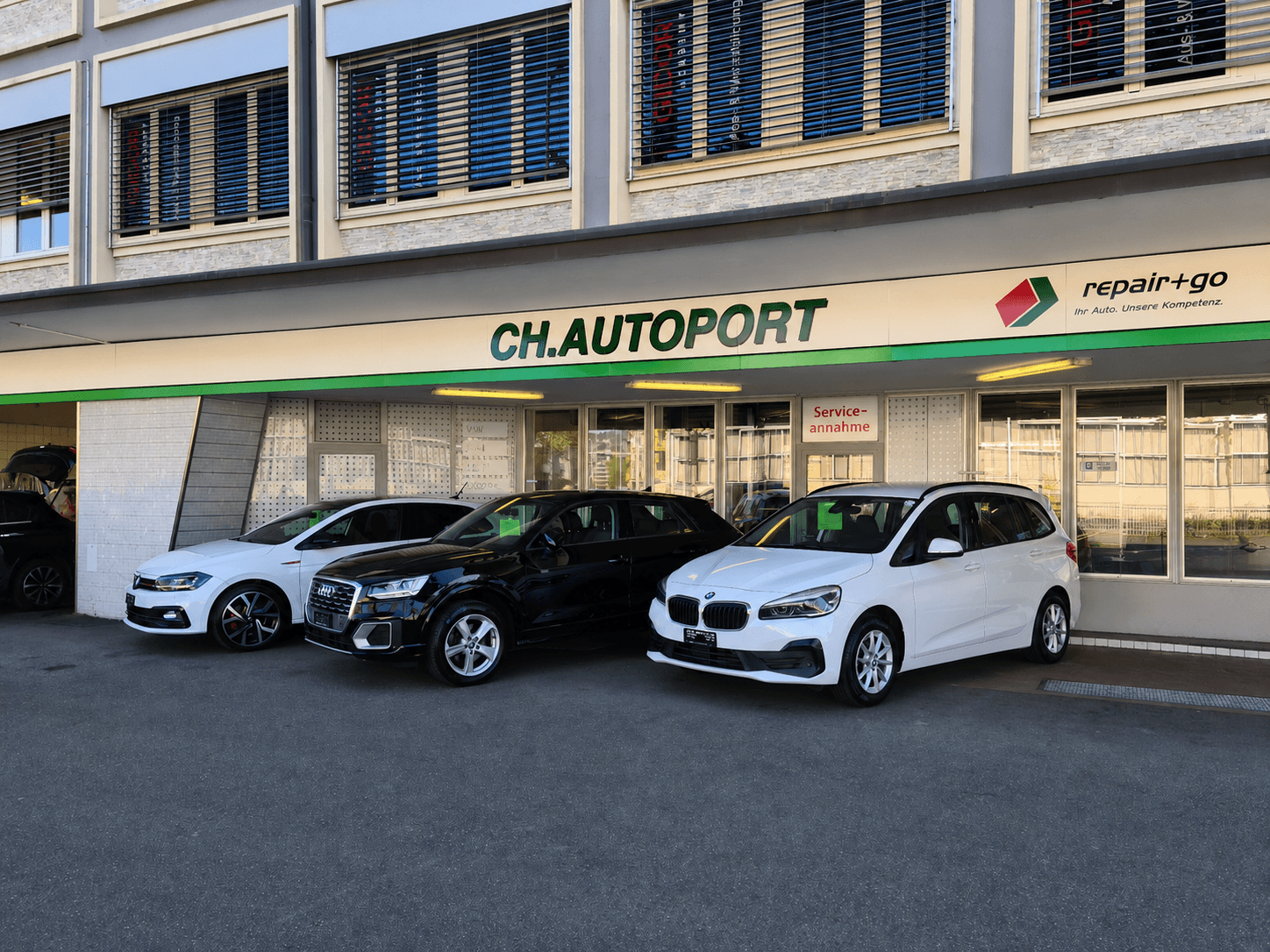 CH.Autoport Garage Aussenansicht