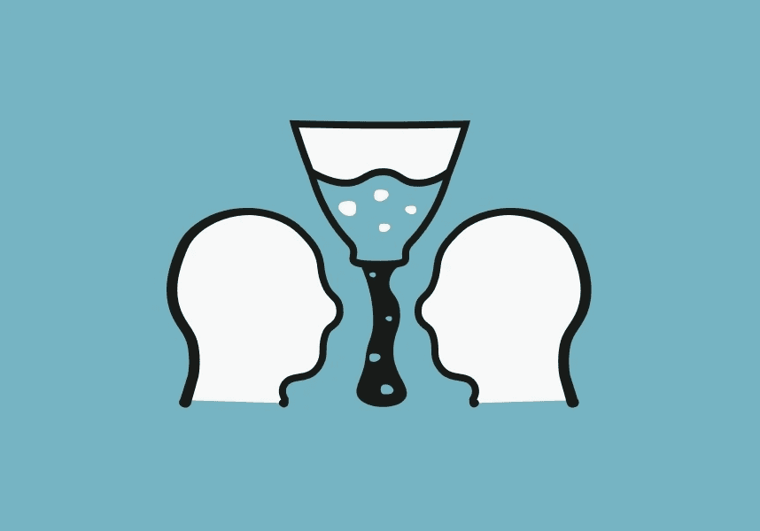 Cover illustration for essay on why document filtering was built for humans and AI needs the unfiltered source