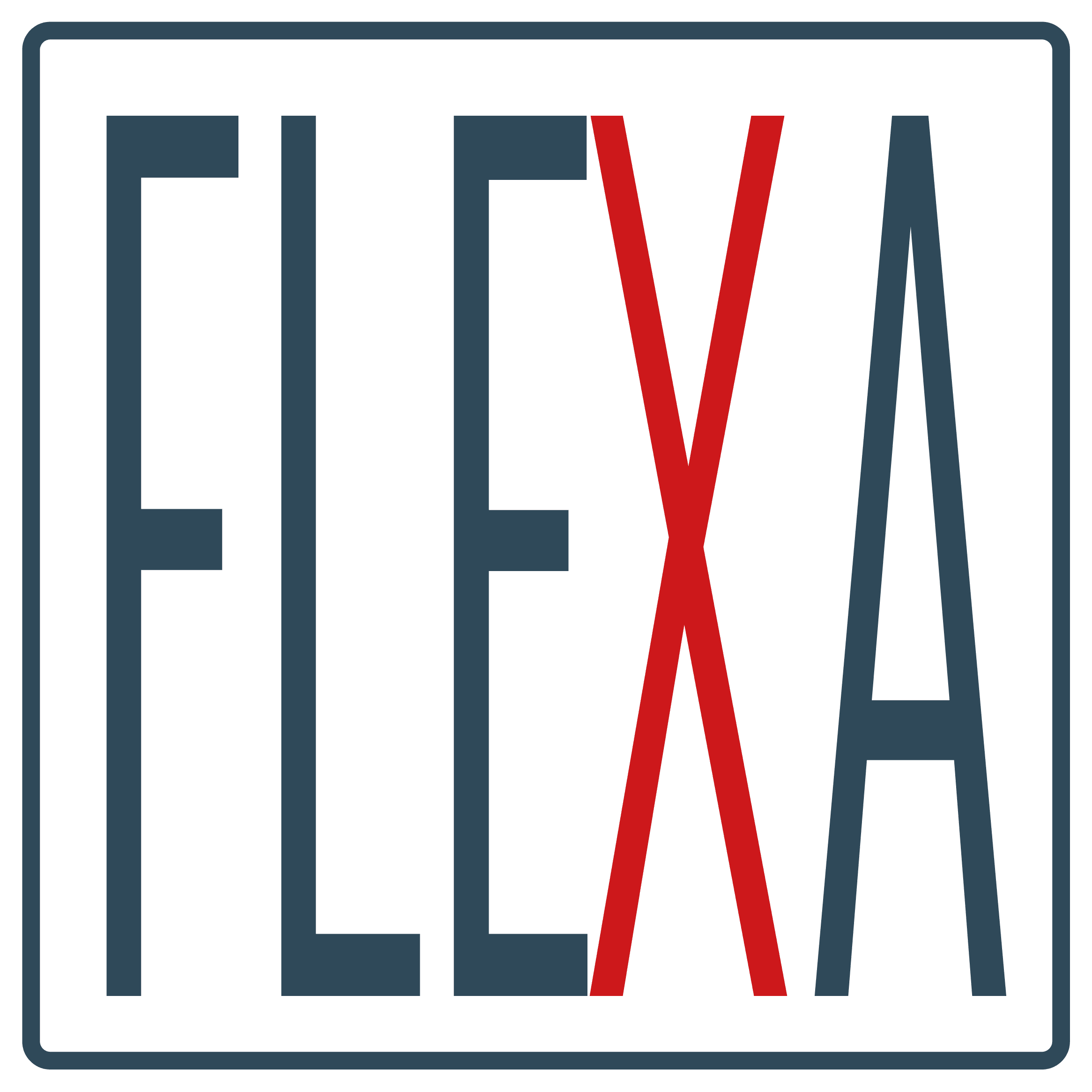 logo Flexa inferriata scorrevole riducibile