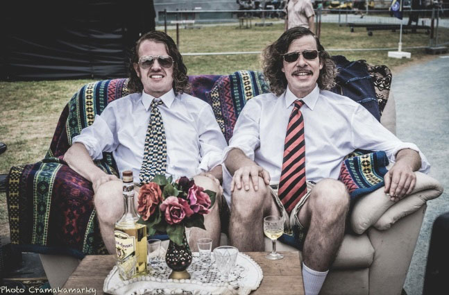 Locatietheater act doorlopend event