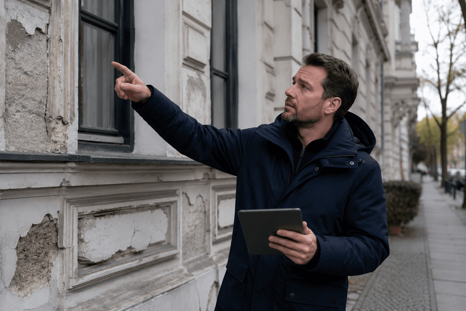 person holding black smart cover during daytime