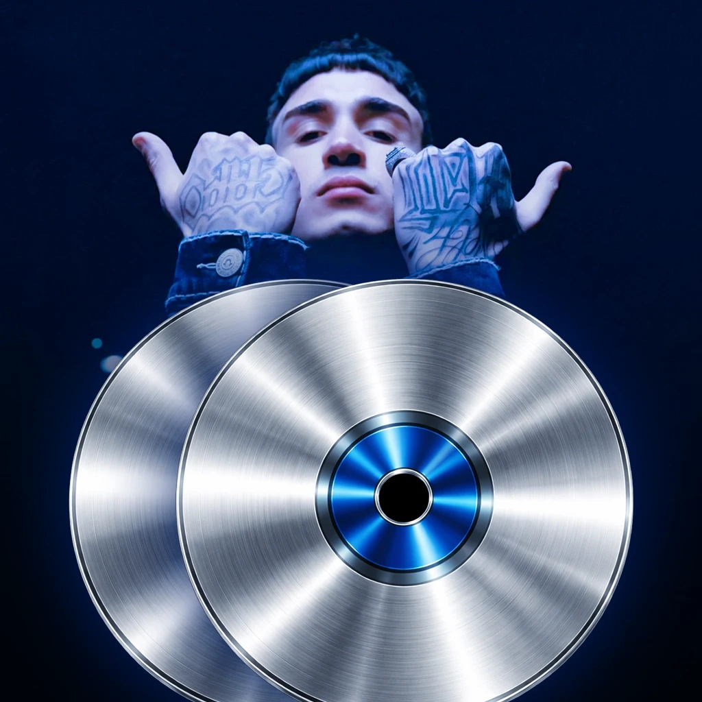 Capo Plaza – Hennessy, certificato doppio disco di platino.