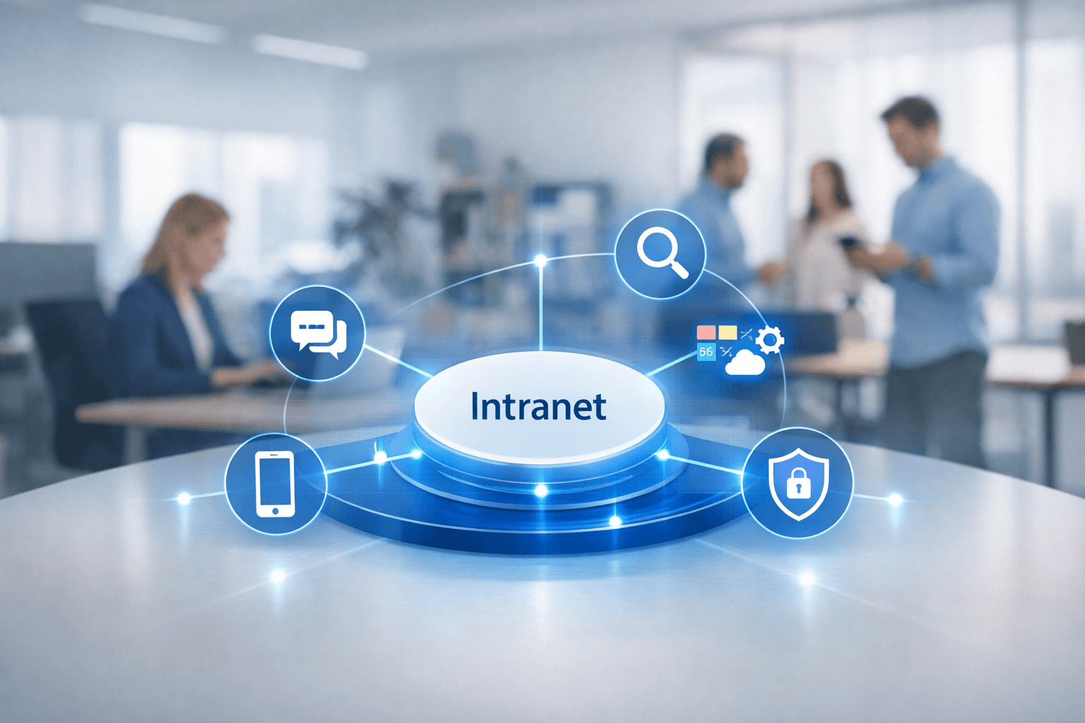 Modern intranet, colibo