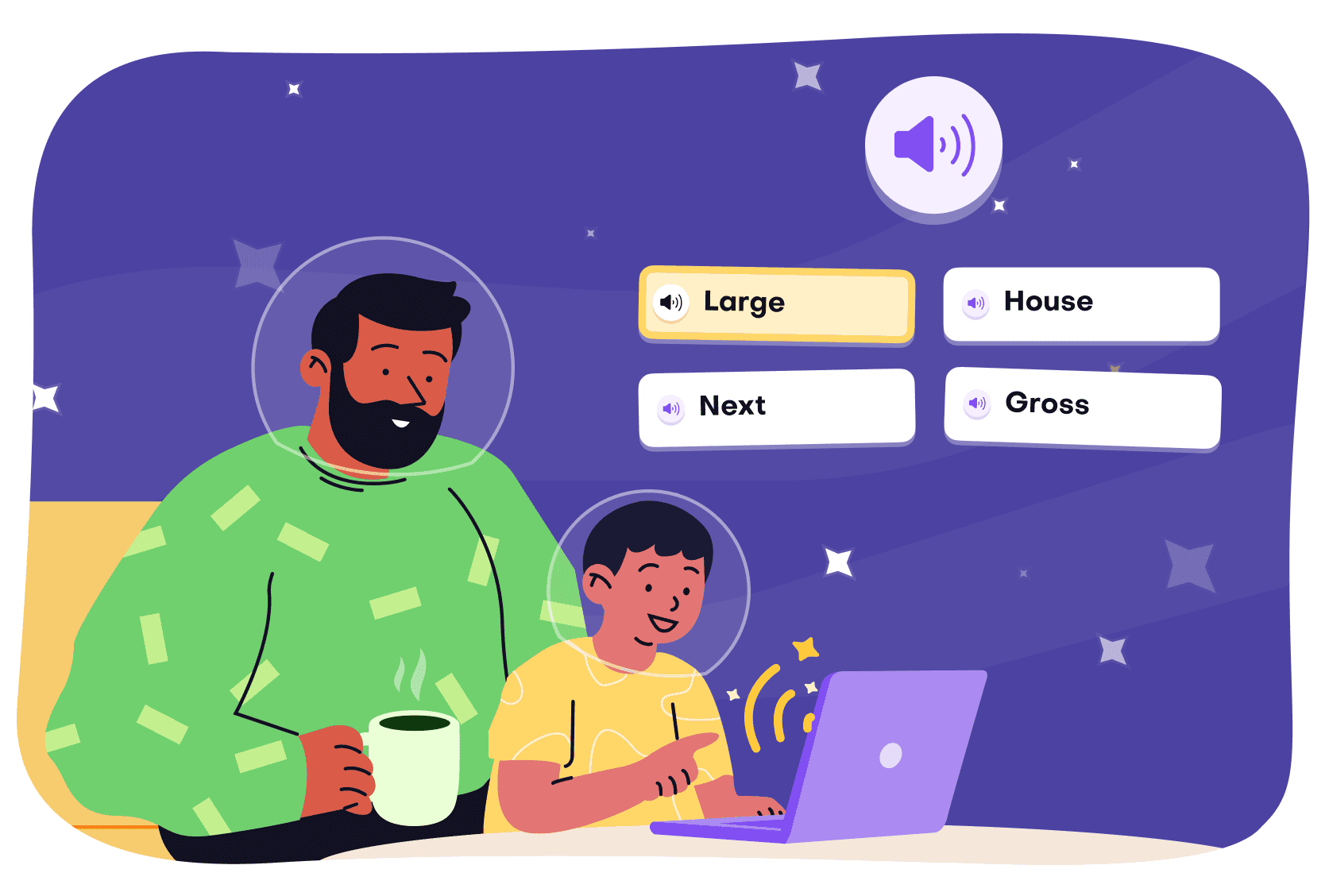Parent screening at home with Talamo test