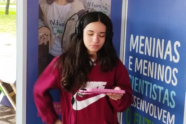Estação 'Mude o Mundo LAB'.
