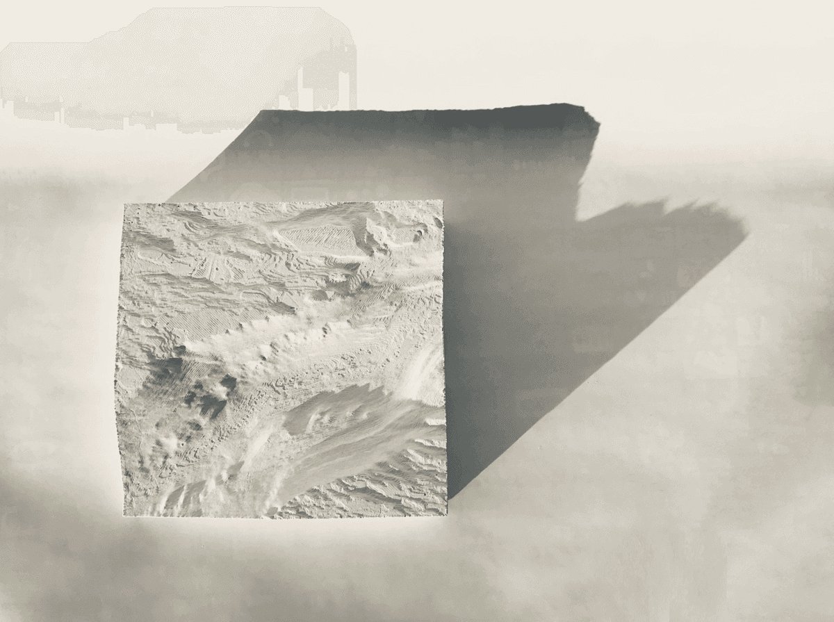 top view image of mars tile