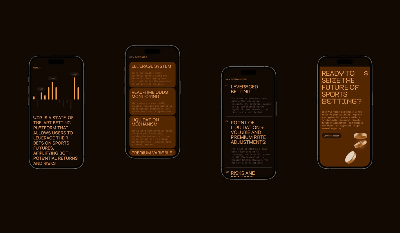 Sports analytics app UI layout with multiple mobile screens