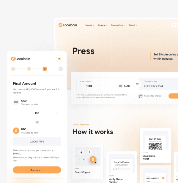 Localcoin / Canada's largest Bitcoin ATM network