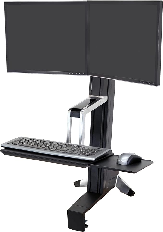 Enhance your workspace with the ergotron standing desk, designed for comfort and efficiency.