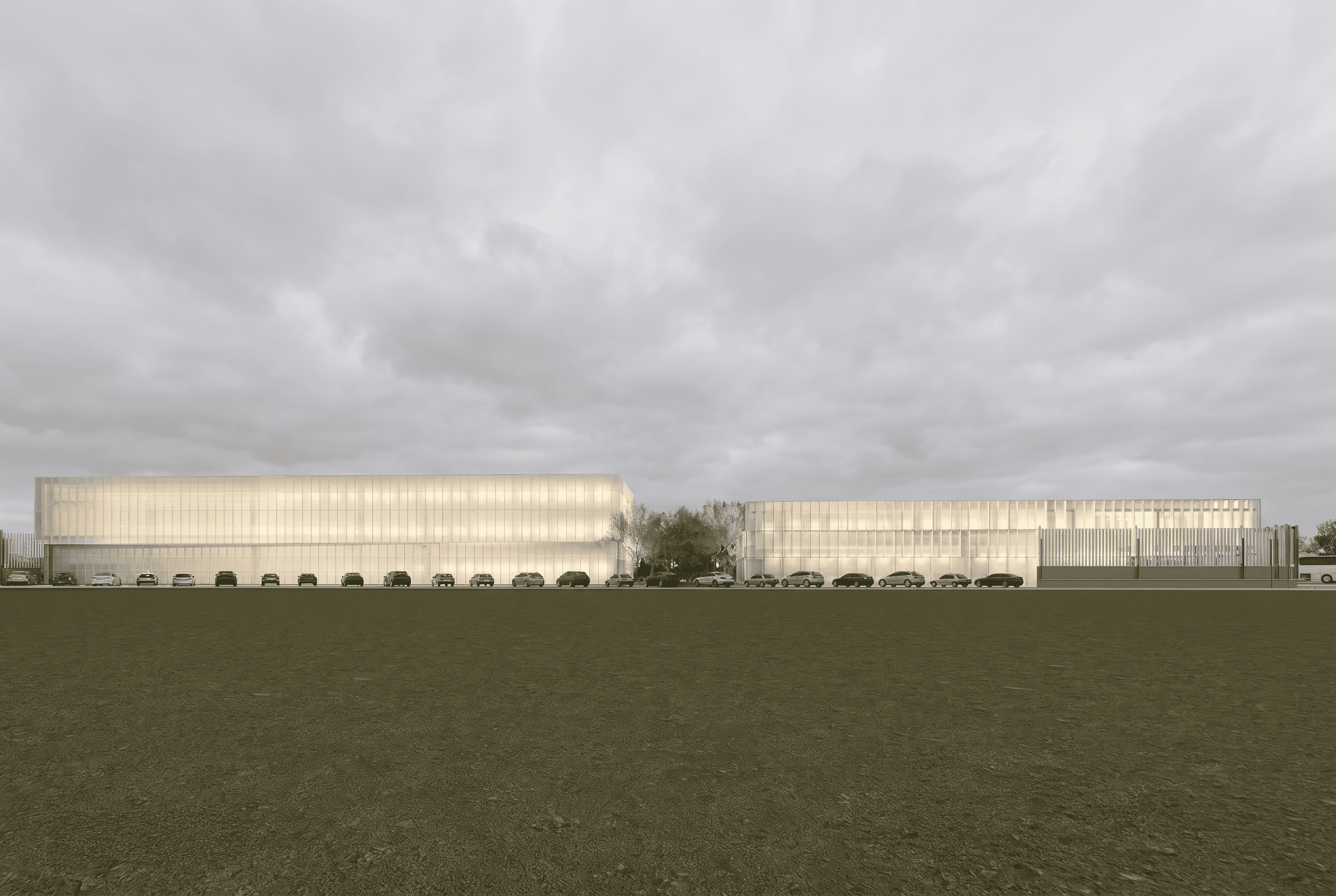 Modern Industrial Facade buildings