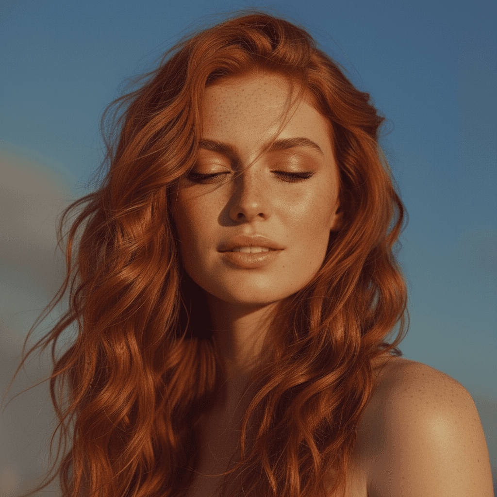 beauty lifestyle portrait