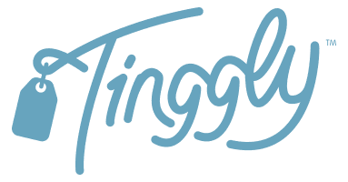 Tinggly's logo.