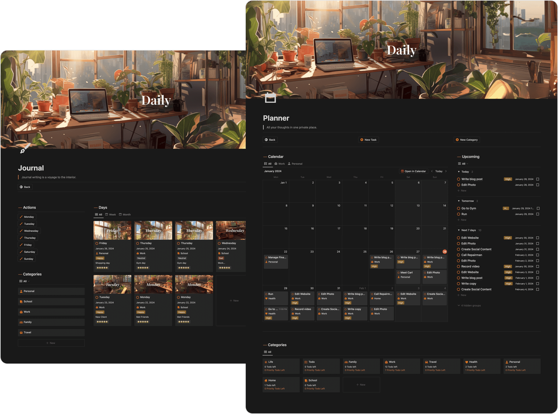 Notion Ultimate Life Planner