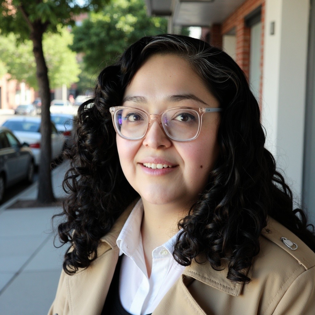 Portrait of portfolio creator