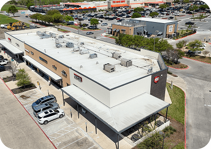 commercial metal patio roofing