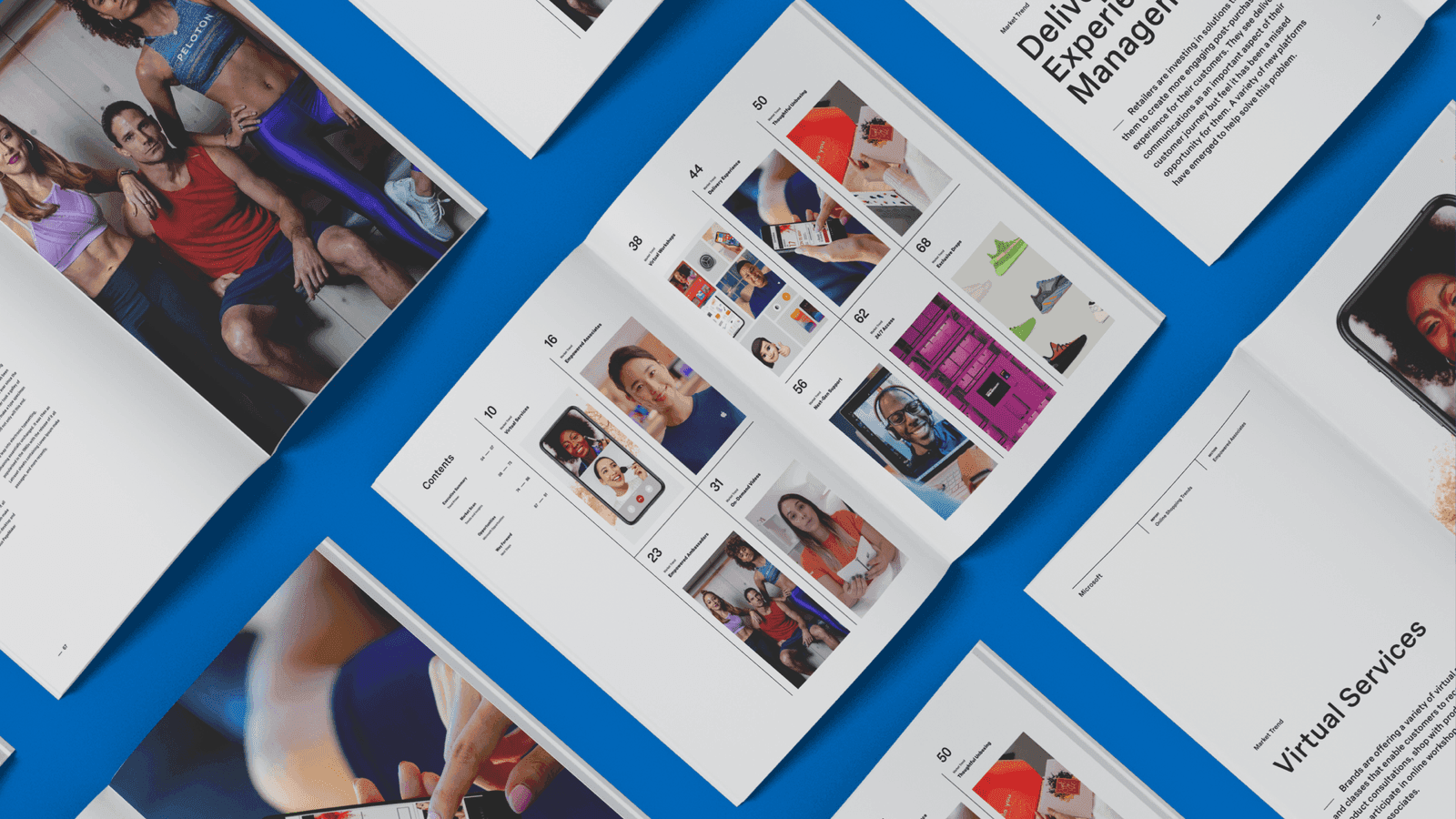 Decorative images of Microsoft project findings