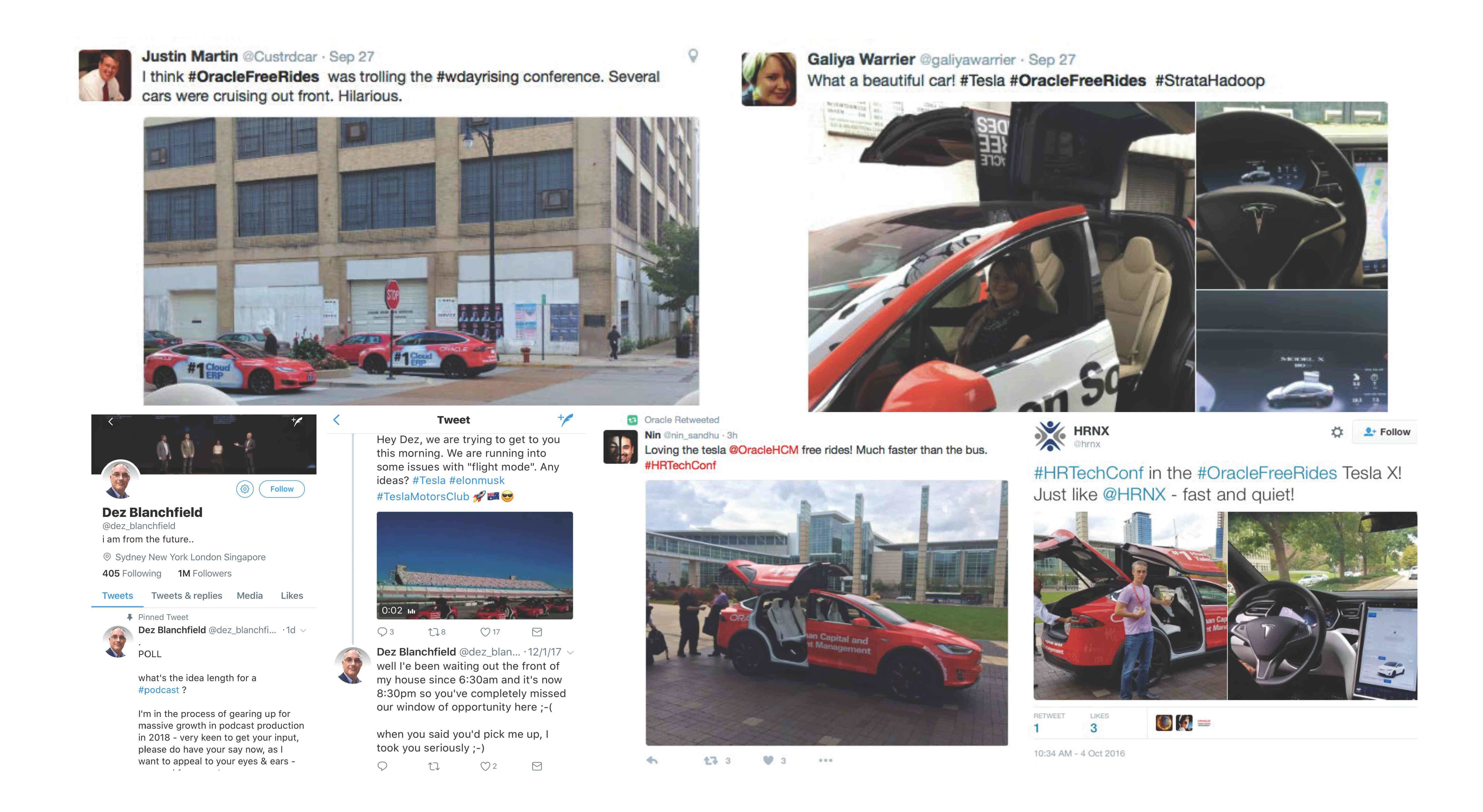 OracleFreeRides Social OOH Campaign 